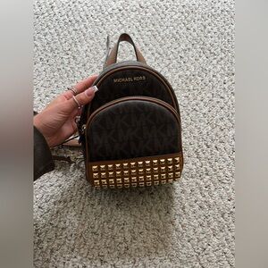 Michael kors mini backpack